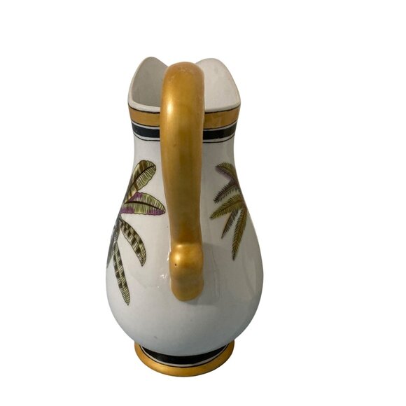 Vintage Raymond Waites Palm Tree Decorative Pitcher - Picture 3 of 9